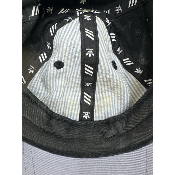 Adidas Baseball Hat Adjustable Black Logo Cap - Picture 4 of 11